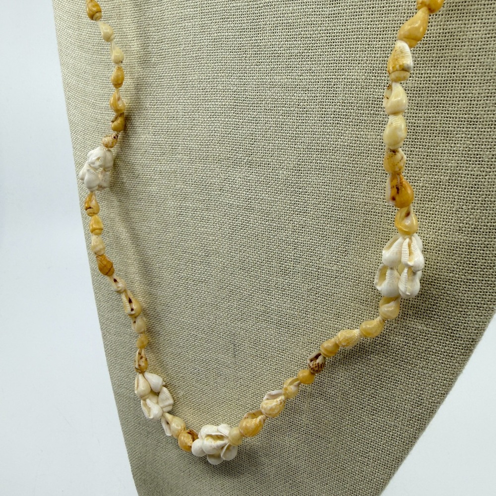 Boho Coastal Seashell Necklace - Summer Beach Festival Jewelry Gift - Picture 5 of 11